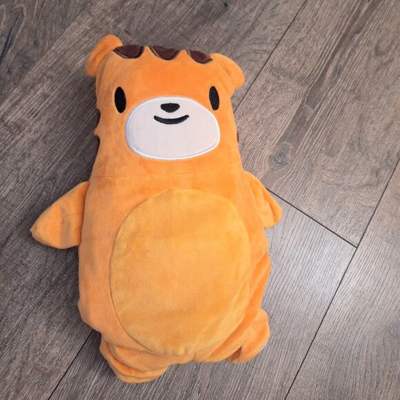 Cubcoats Tiger orange Transforming Hoodie to Plush Stuffed Animal kids 6/7 nwt - Picture 3 of 5